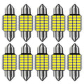 10pcs Festoon 31mm 36mm 39mm 41mm High Quality Super Bright 