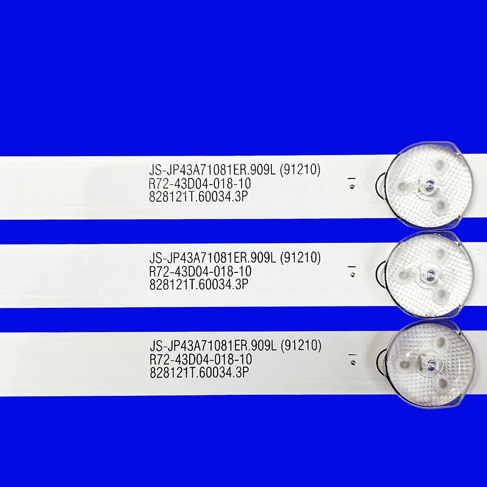 LED Strip for VHIX-43U169MSY VHIX-43F169MSY JS-JP43A71081ER.909L R72-43D04-018-10 43LU1204 DM-LED43SQ20