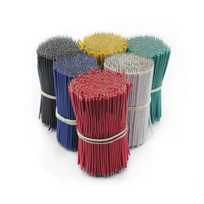120PCS/set 24AWG Tin-Plated Breadboard PCB Solder Cable 24AW