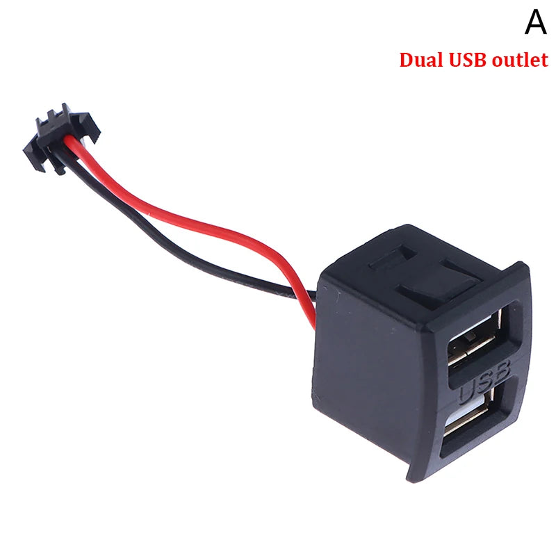 5V 2A USB Type-C Charging Port Flush Mount Panel Arc Surface Built-in USB Socket for DIY Desk Lamp LED Light Power Module