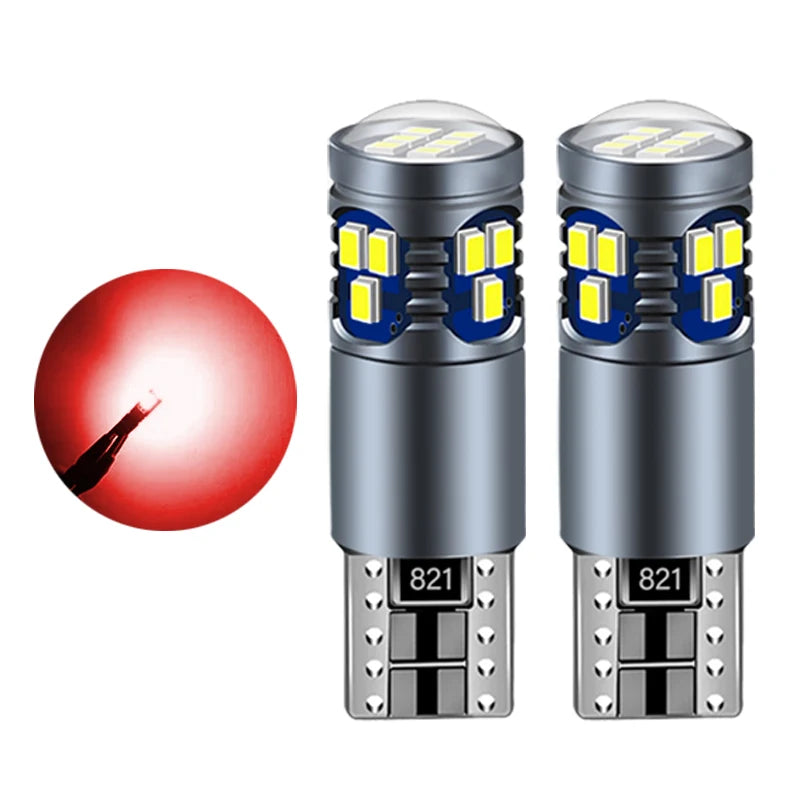 2Pcs T10 Car LED Bulbs Interior Parking Lamp For Renault Clio 2 II MK2 1998-2002 2003 2004 2005 Clearance Lights