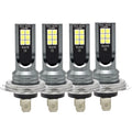 1/2/4pcs H7 Car Headlight Bulb Kit Waterproof Auto Fog Light Canbus H7 Led Lamp Super Bright 6000K Led Automobile Accessories