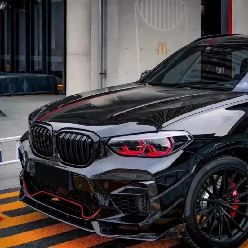 Angel Eye For BMW X3 G01 X4 G02 2018 2019 2020 2021 Adaptive Headlight DRL Blue Red Daytime Running Light LED