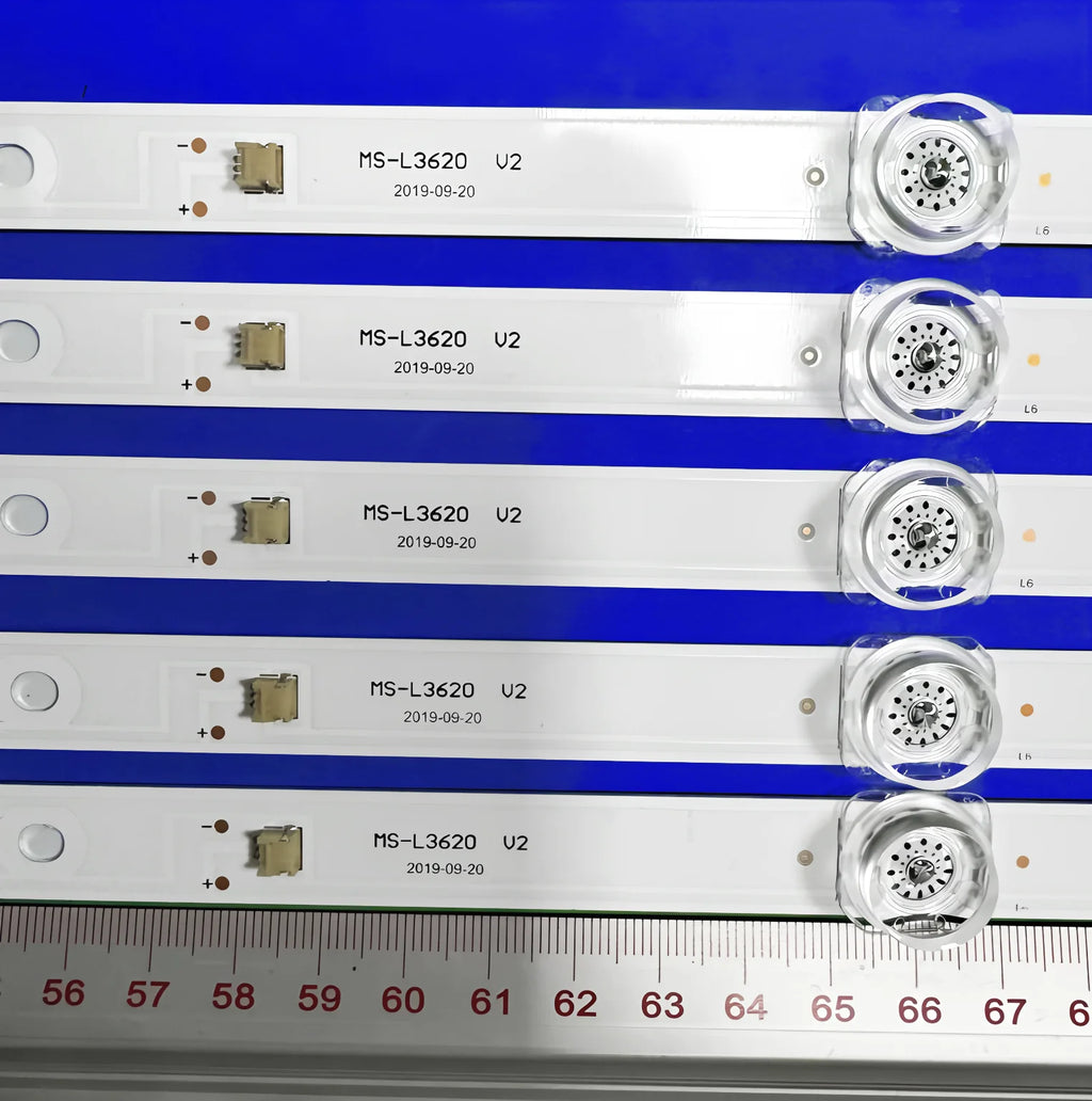 LED Backlight Strip for KIT 5PCS LED Backlight Strip For 55" TV K55DLG12US MS-L3630 V2 55S01UD324B 5513T2