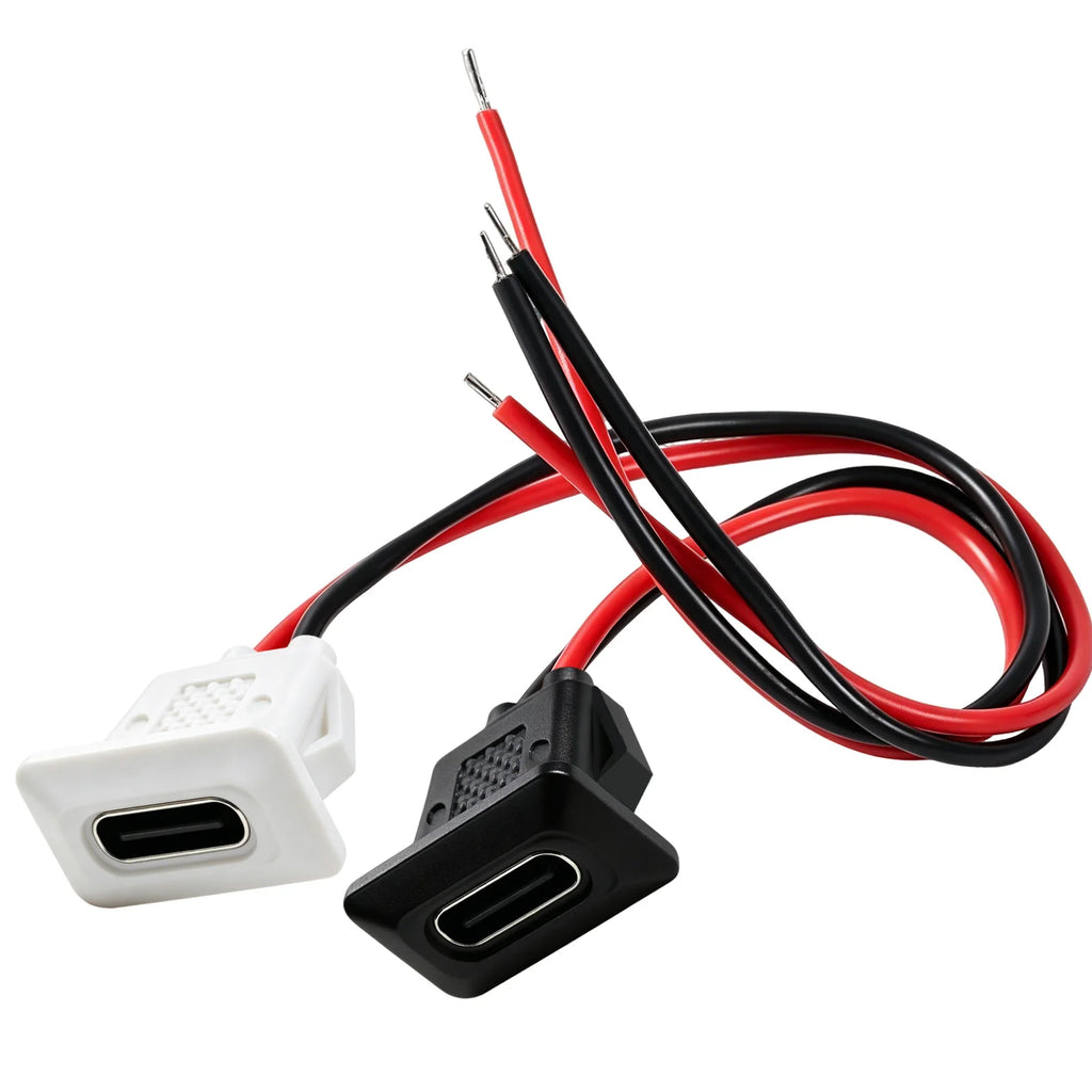 5/10pcs Type-C Female Chassis Connector USB C Female Chassis