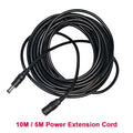 10M/ 5M 5.5mm 2.1mm DC Power Connector Extension Cord Jack A