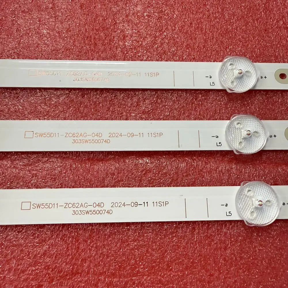 LED Backlight Strip for Full set LED strip For METZ 55MRD6000Y 55MRD6000YUK SW55D11-ZC62AG-04D