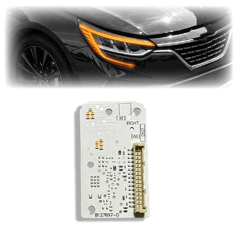 Angel Eye LED DRL Chips Boards B127696-D B127697-D Headlight Daytime Running Light For Renault Megane 2021