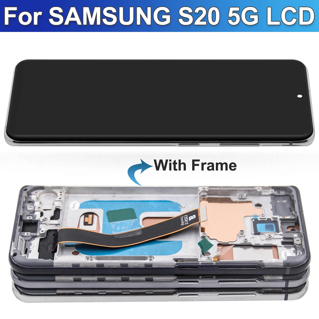 6.2 Tested For Samsung S20 5G LCD G981 S981F S981F/DS Displa