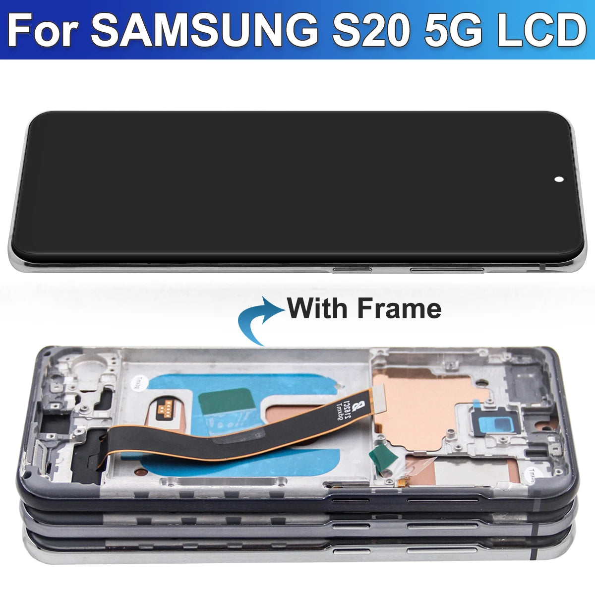 6.2 Tested For Samsung S20 5G LCD G981 S981F S981F/DS Displa