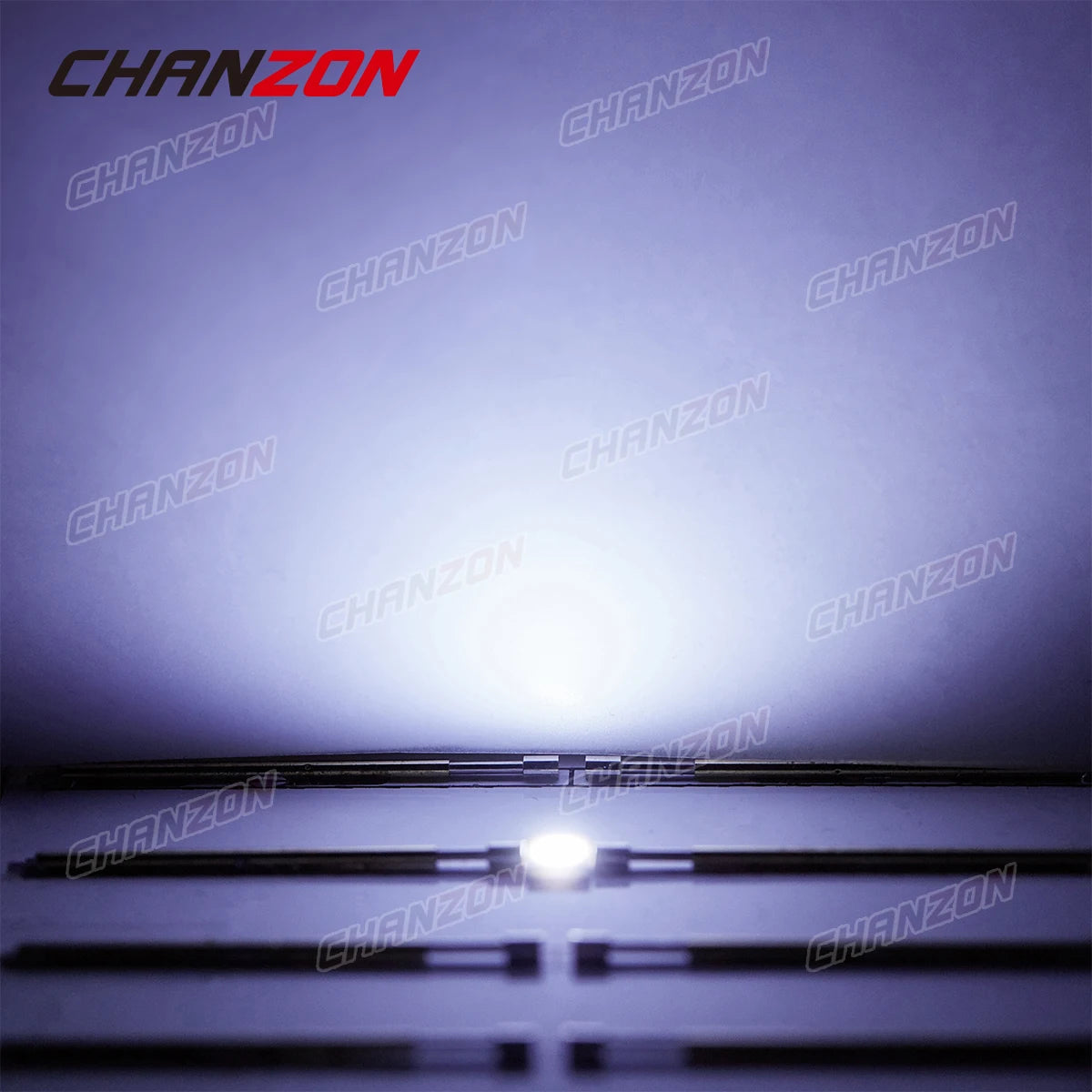 100 pcs 3535 SMD LED Emitting Diode Lamp Chip Cool Cold Whit