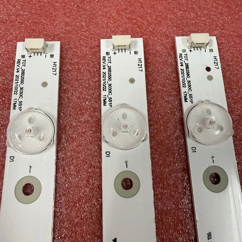 LED Backlight Strip for Kit 3pcs 5LED LED Backlight Strip For TV H28V9900 H28VPP00 4C-LB280T-YH2 YH1