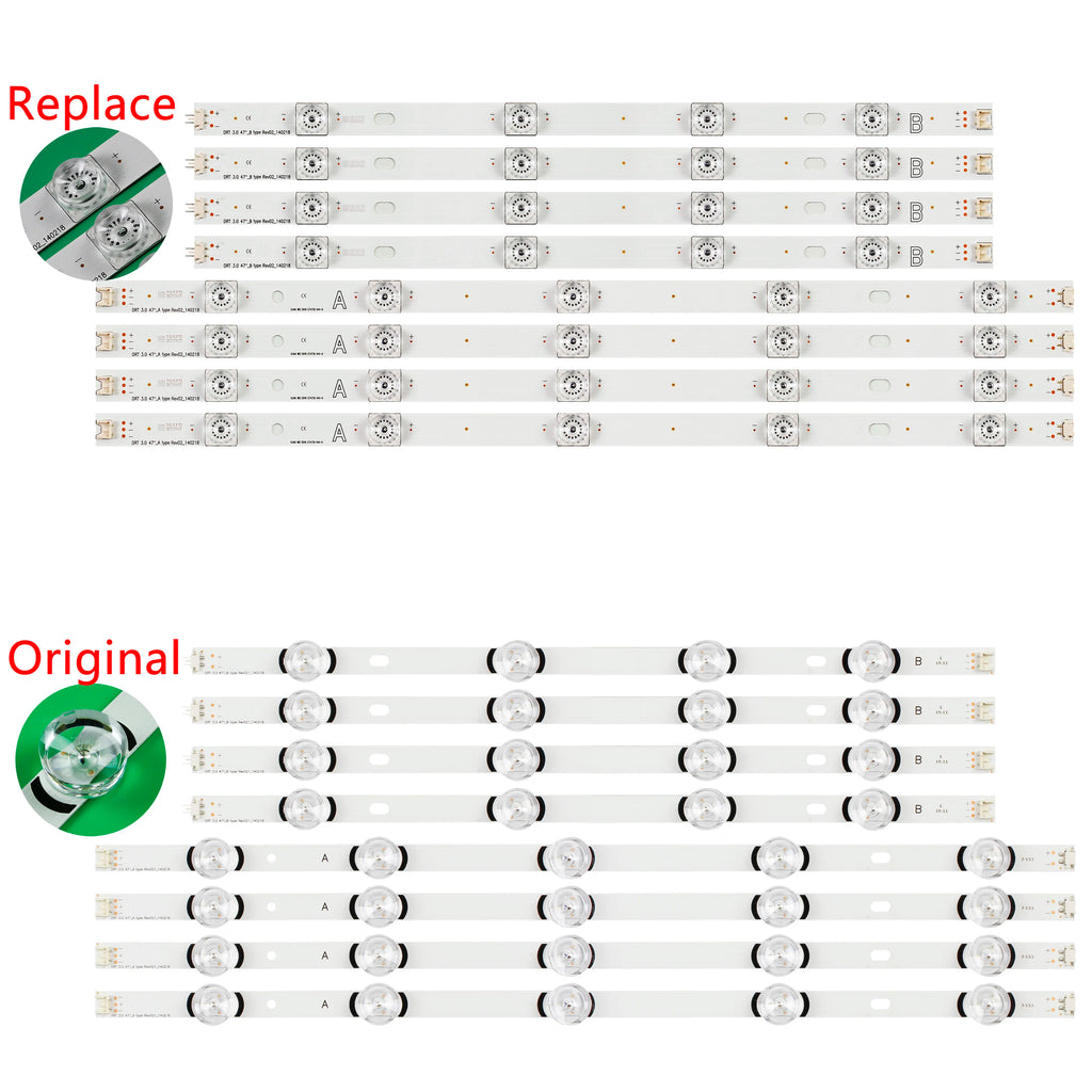 LED Backlight Strip for 47 Inch TV Innotek DRT 3.0 47 47LB63