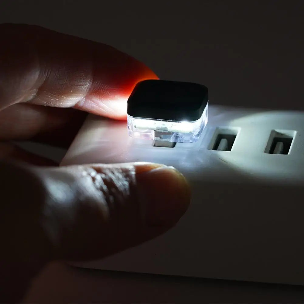 New Universal USB Car Interior Ambient Atmosphere Light LED 