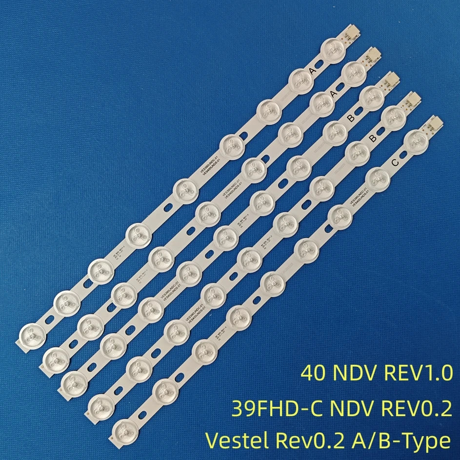 LED Backlight Strip for40" 39" NDV REV1.0 ABC 40L3433DG 40L3453R 40L1333DB 40L1333DG Vestel VES390UNDC-01