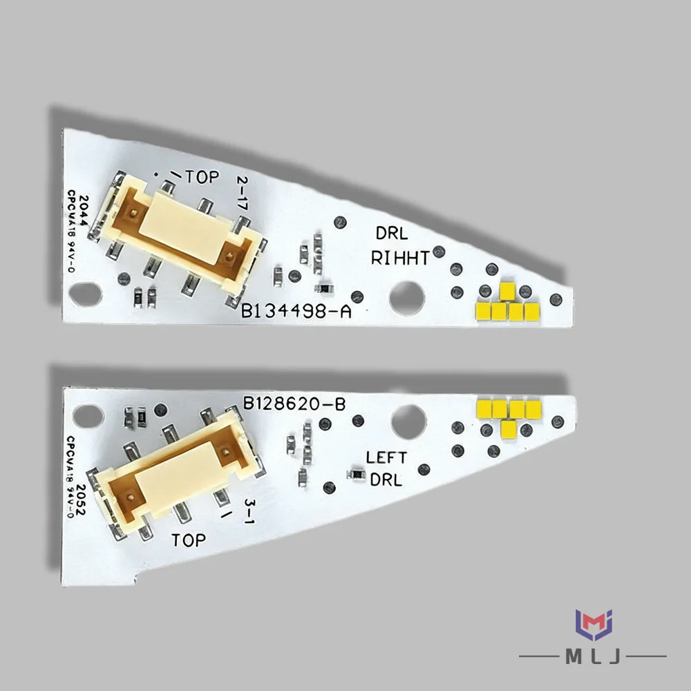 Angel Eye LED DRL Light Guide Strip Tube PCB Chip Board Daytime Running Light For SEAT Leon 2021-2023