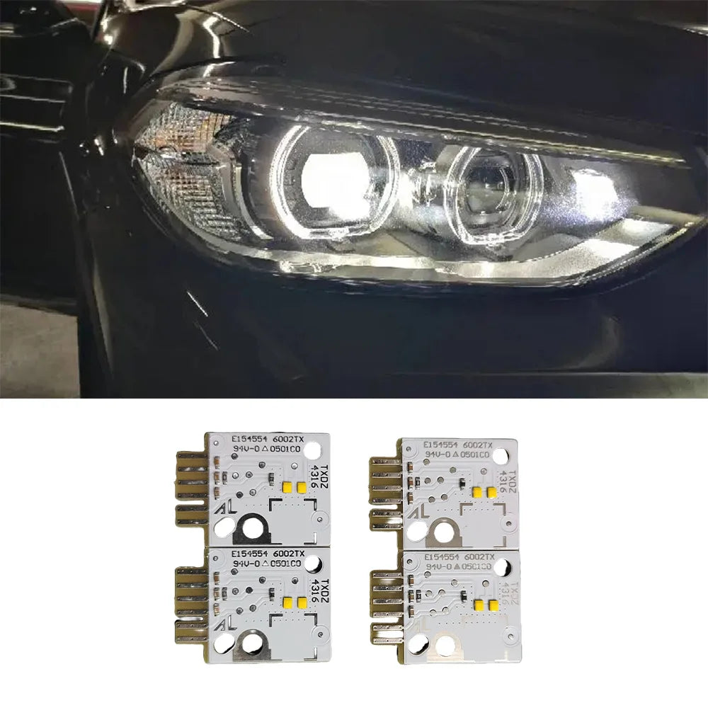 Angel Eyes Boards 63117466102 For 18-21 BMW X3 X3M F97 G01 X4 X4M G02 F98 Car Headlight Daytime Running