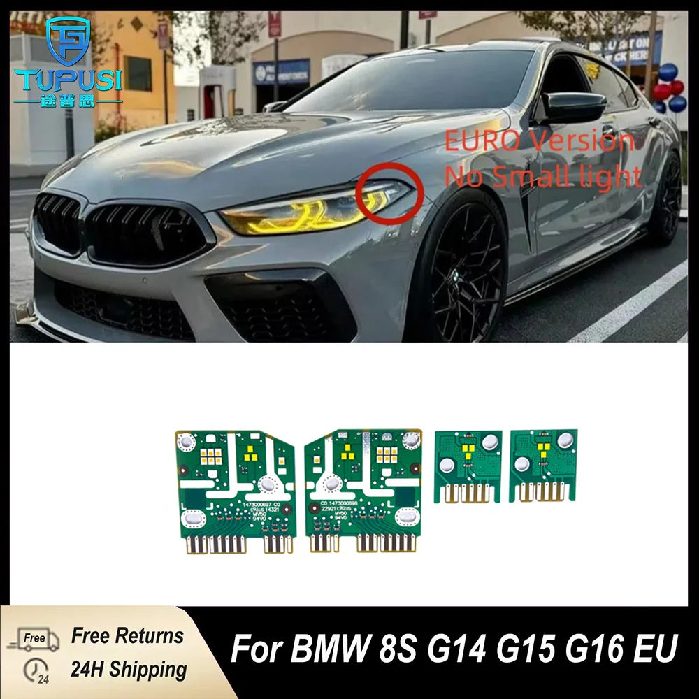 Angel Eye DRL LED Boards For BMW 8 series F91 F92 F93 M8 G14 G15 G16 Daytime Running Lights 63119498647 for