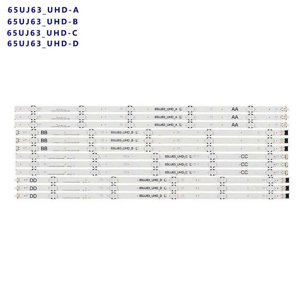 LED Backlight Strip for Innotek 17Y 65inch_A SSC 65UJ63_UHD_A B C D 65UJ630Y 65UJ6300-CA 65UK6100PLB 65LJ5150