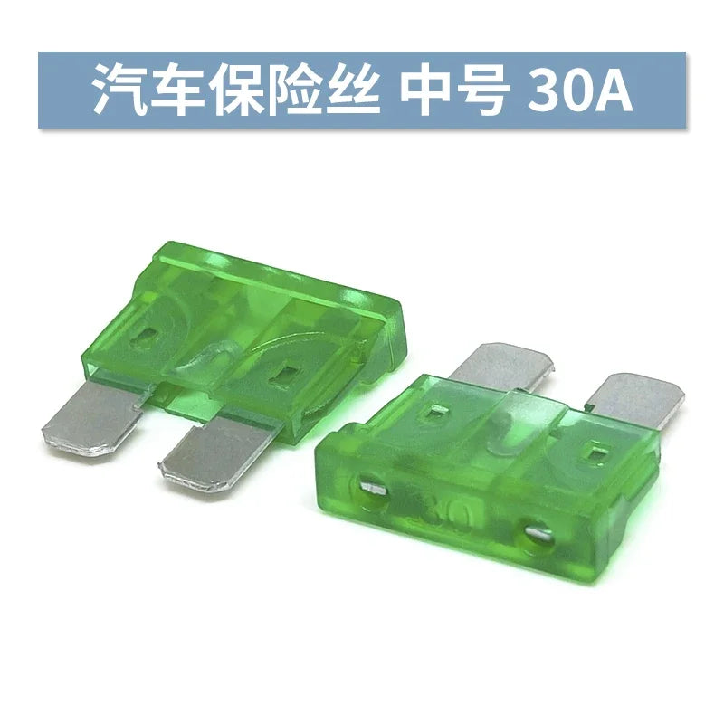 100-10 Pcs miniature M2 Small Medium Car Fuses Automotive Bl
