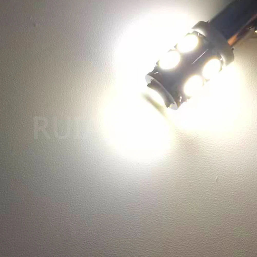 2pcs BA9S T4W LED 9SMD 5050 For 6V 12V 24V Car Moto Rear Interior Light Auto Truck License Plate Light Reading Lamp NonPolarity