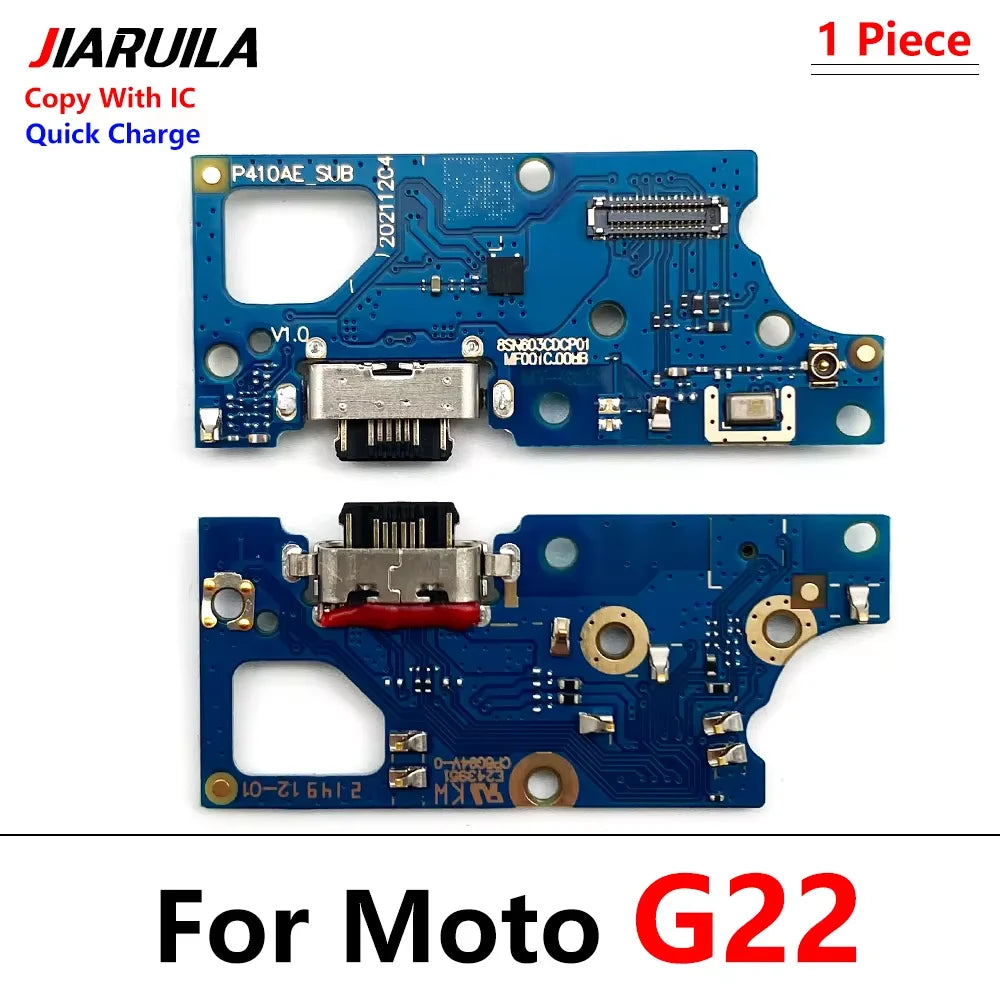 NEW USB Charging Port Socket Board Flex Connector Part For Moto G42 E32 E13 G200 G22 G13 G23 G32 G52 G53 G72 G73 G71S G82 5G G71