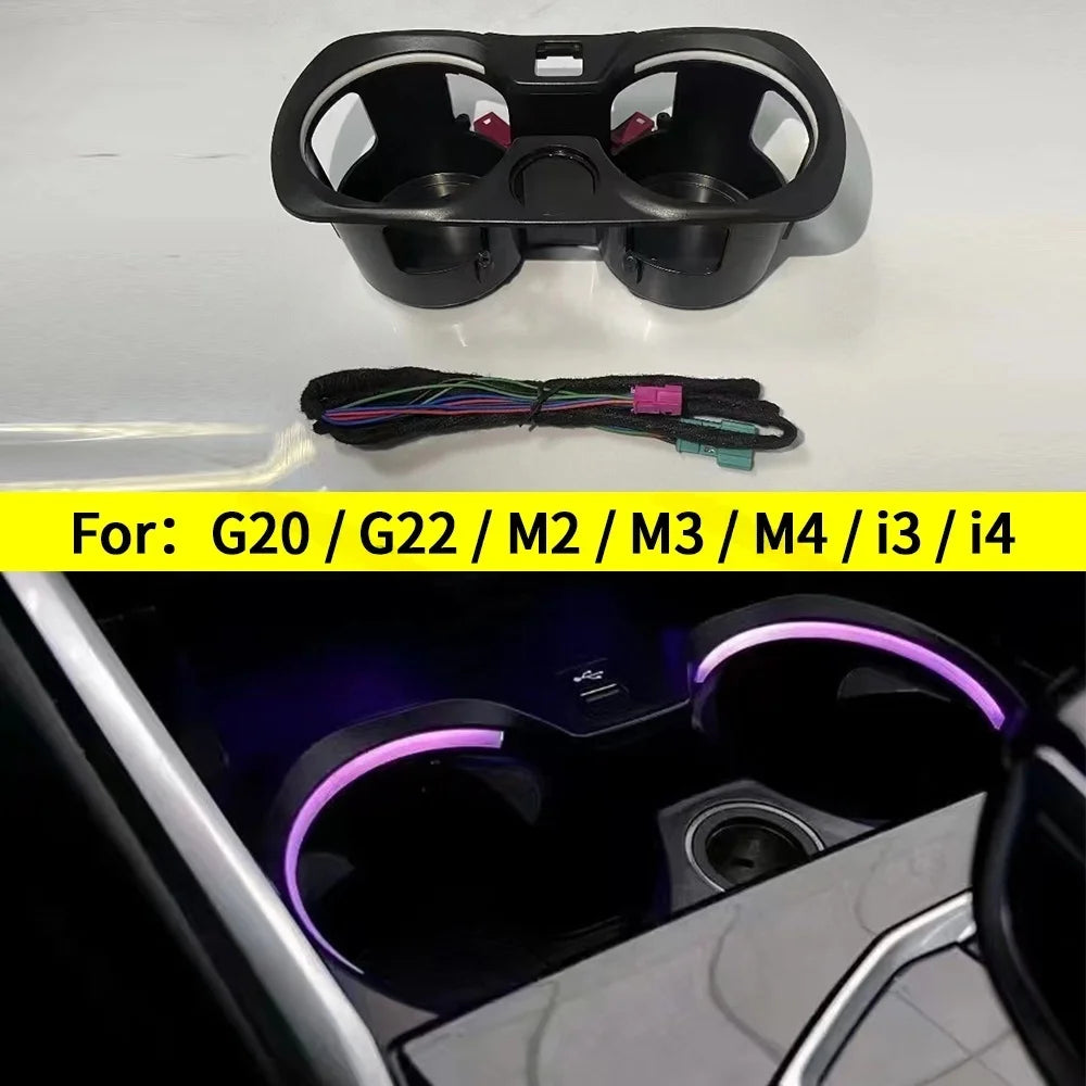 Center Console Saddle light 11 Colours For BMW New 3/4 Series G20 G22 M3 M4 LED Decorative lights Car Refit LED Ambient light