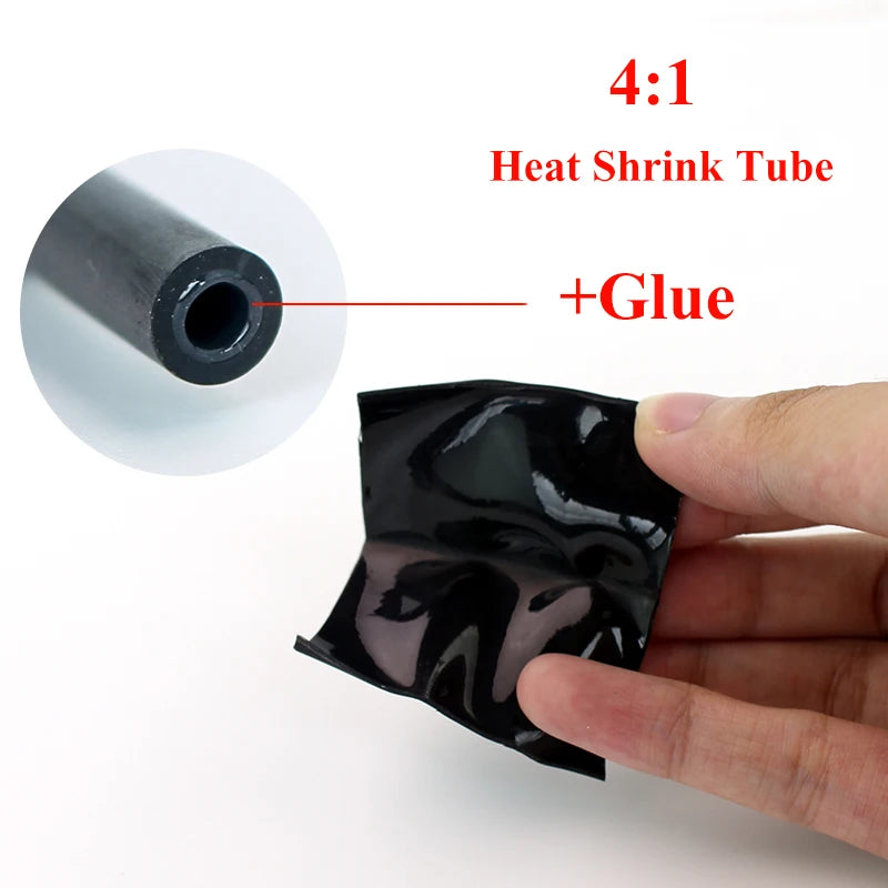 4/6/8/12/16/18/20/24/32/40/52MM 4 1 ratio Heat Shrink Tube w
