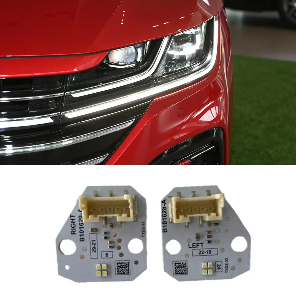 Angel Eyes DRL Boards B101628-A B101629-A For 2019-2022 VW Arteon Headlight Daytime Running Light Restore for