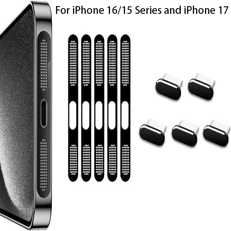 For iPhone 16/15 Series and iPhone 17 Charging Port & Speake