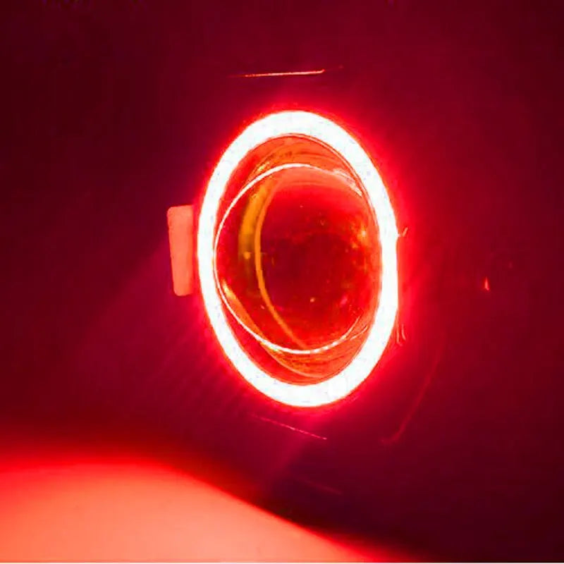 Motorcycle Headlight Fog Lights Super Bright Abgle Eyes Additional Spotlights Universal Moto Auxiliary U7 Mini LED Driving Lamp