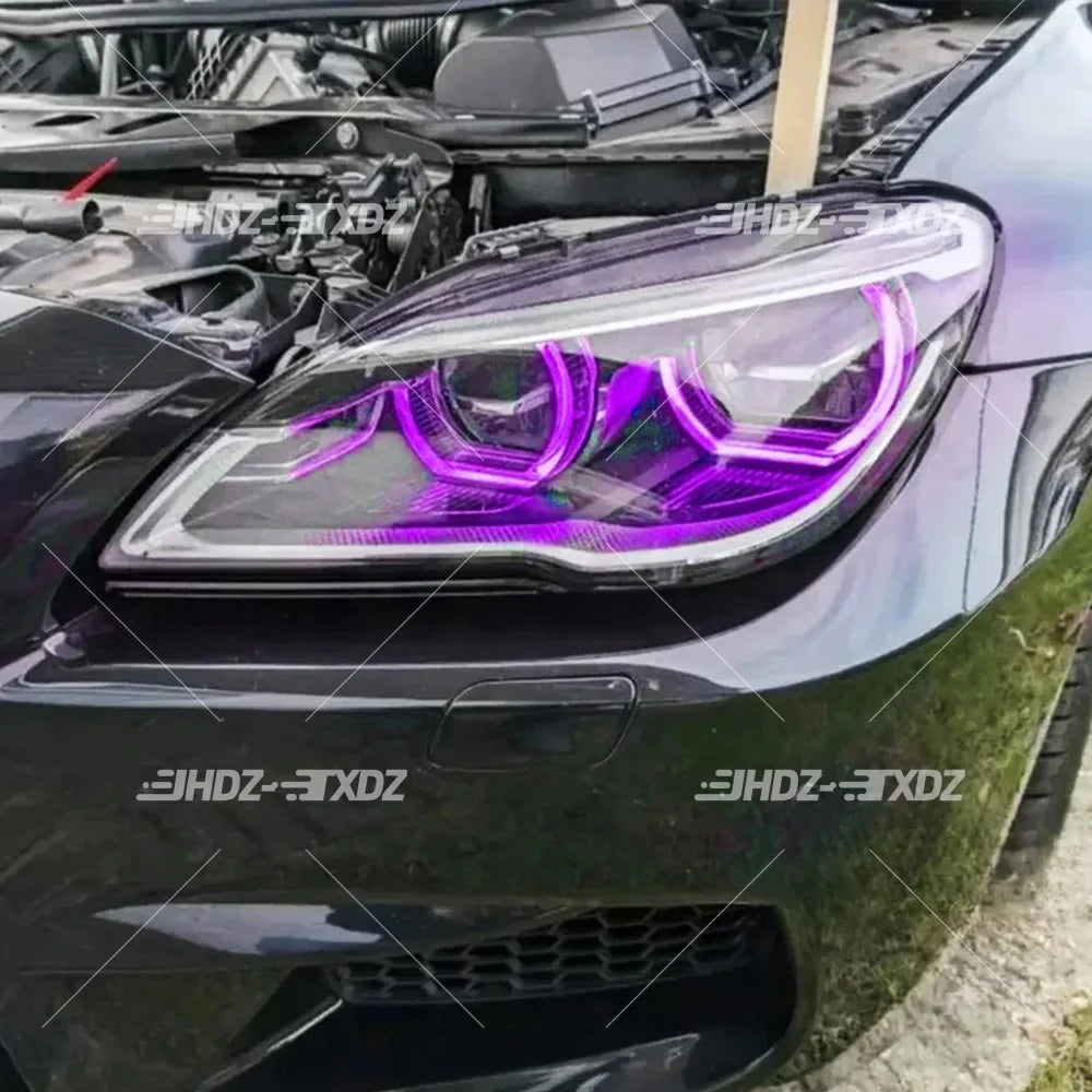 Angel Eye DRL LED Boards Yellow Amber Blue Red For BMW F12 F13 M6 F06 Gran Coupe LCI 650i 2016-2019 Daytime
