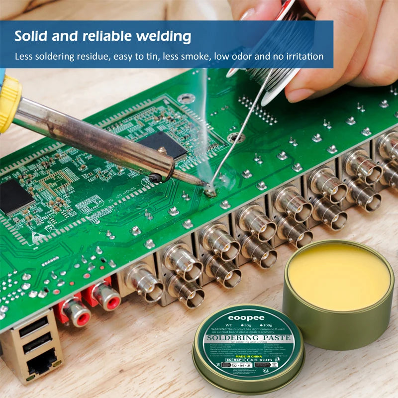 Solder Flux Paste For Electronics No Clean Flux Lead-Free So
