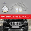 DRL Strip Light Guide Plate Tube White LED Angel Eye Board For BMW X1 F49 2020-2023 Daytime Running Light
