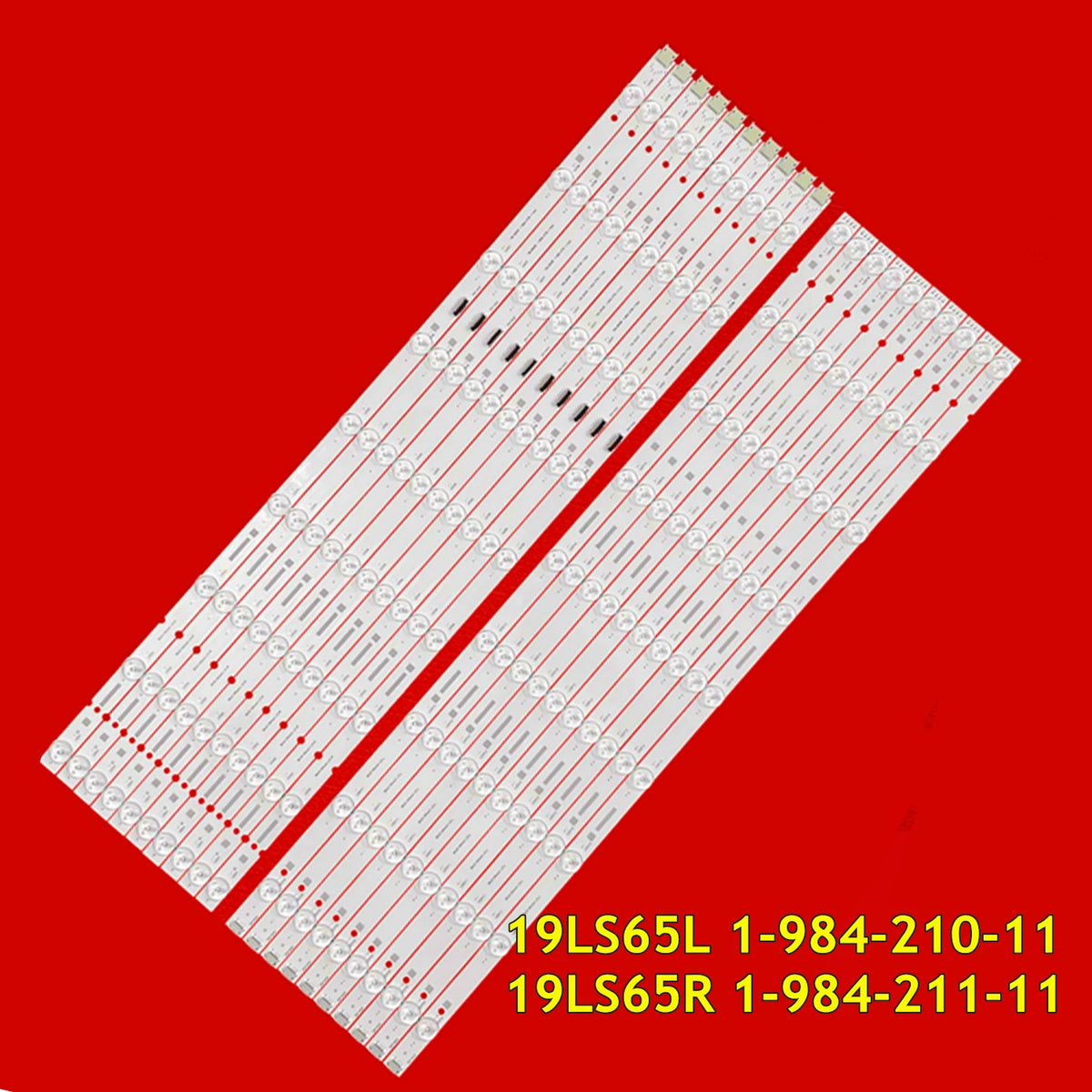 LED TV Backlight Strip for KD-65X9500G 19LS65L 1-984-210-11 19LS65R 1-984-211-11 - Replacement TV Backlight