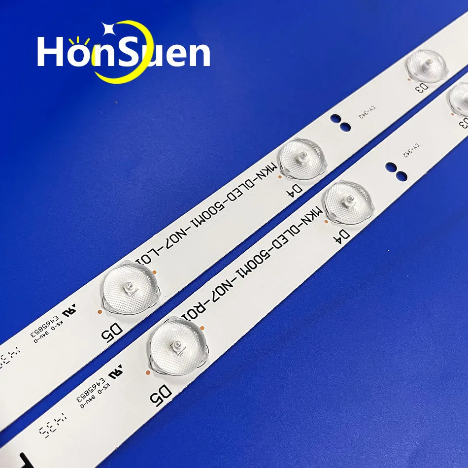 LED Backlight Strip for MKN-DLED-500M1-N07-L01 MKN-DLED-500M1-N07-R01 Makena 50GSR3000 - Replacement TV