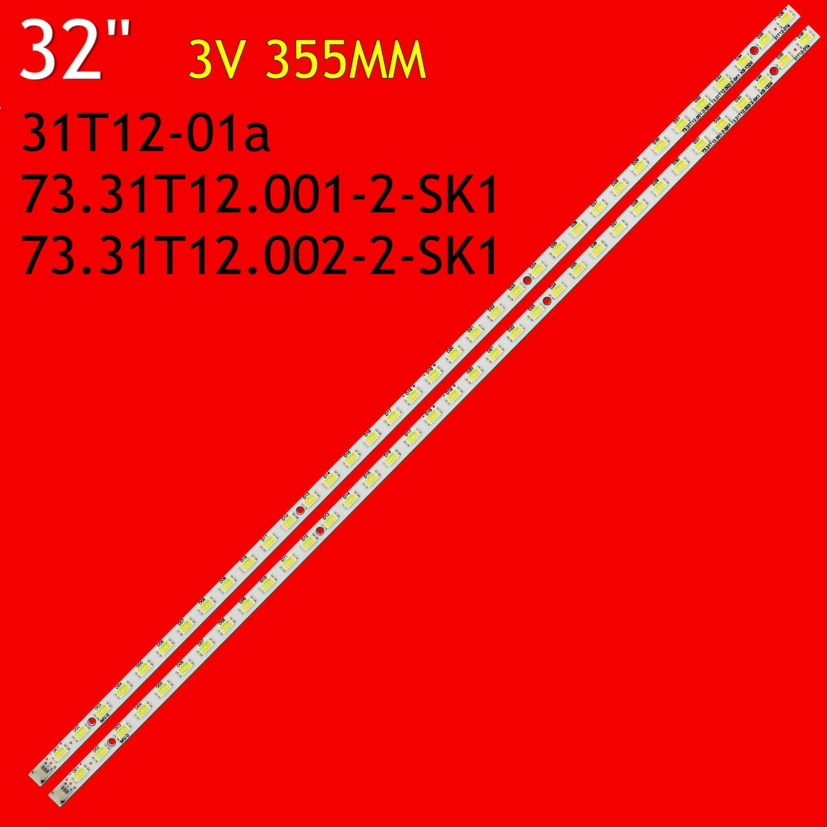 LED Backlight Strip for 10pcs LED Backlight Strip for 32LE4500-CA 32LE5300 ET32R3B T315HW05 V.3 V4