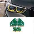 DRL LED Red Amber daytime running lights LED board DRL module 2019-2022 for BMW G05 X5M F95