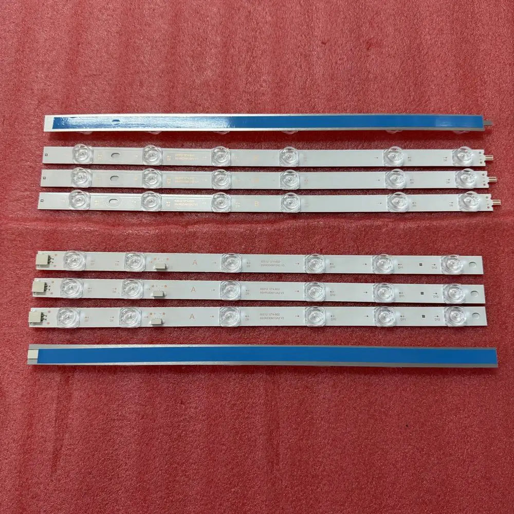 LED Backlight Strip for12LED For TCL B0101-000510 B0101-000500 65RP630K 65S455 65P638 65P735 65S12 65P638X1