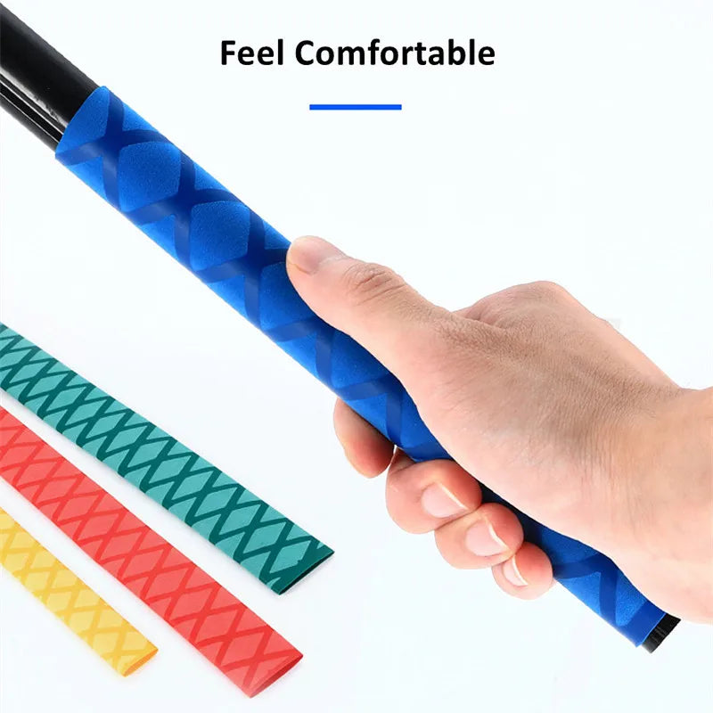 1/3/5Pcs Non Slip Heat Shrink Tube Fishing Rod Wrap 15 18 20
