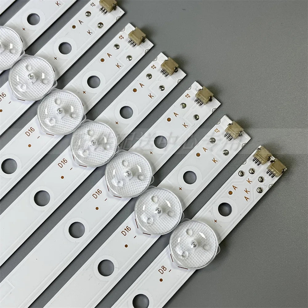 LED Backlight Strip forTFMT55D08A-ZC22AG-03 TFMT55D08B-ZC22AG-03 2017-06-15 8S1P PN:303TH550071 303TH550072
