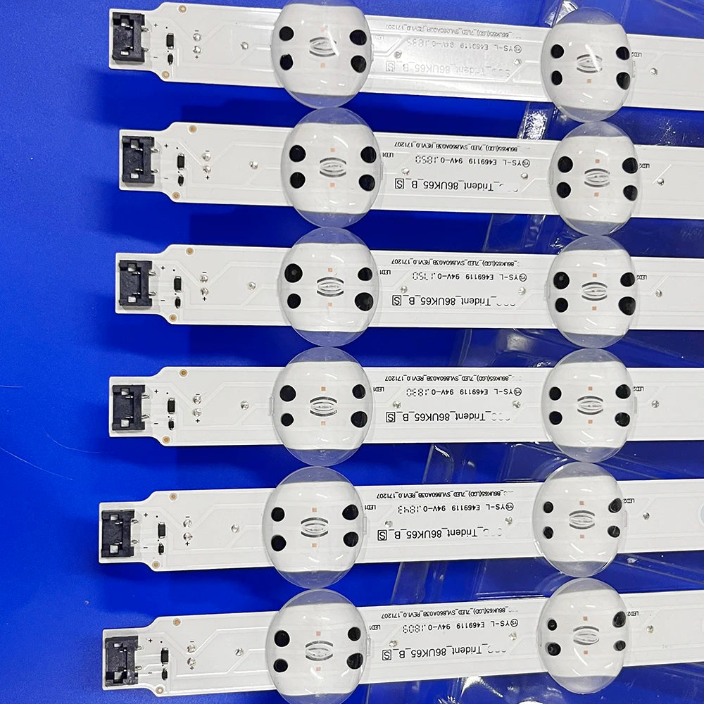 LED Backlight Strip for 12PCS LED BackLight For 86UK6570PUB 86UM8070AUB 86UM8070PUA 86UN8570AUD