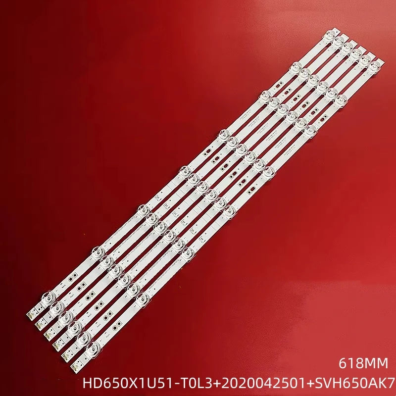 LED Backlight Strip 8 Lamp For Hisense 65A6G HZ65A56E HZ65E3