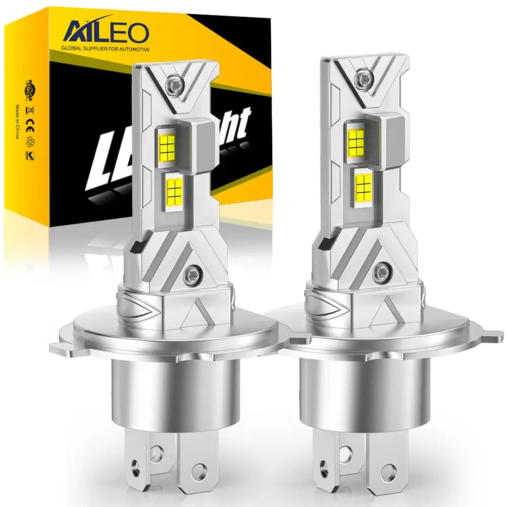 AILEO 2 PCS H4 LED LED H4 Headlight Bulb 20000LM 60W 12V 300