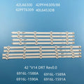 LED Backlight Strip fortrip For 42PFH5609 42L6453B 42L6453DB 42PFH5209 42PFT6309 6916L-1588A 1589A 1590A