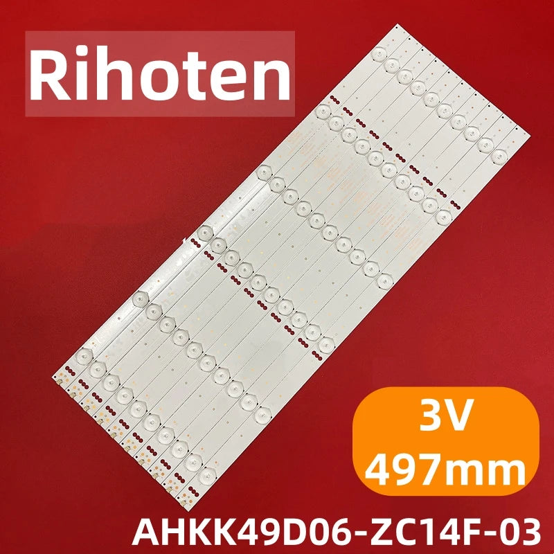 LED TV Backlight Strip for LED-49B550S LED50G100 LED49M60A 303AK490032 AHKK49D06-ZC14F-03 - Replacement TV