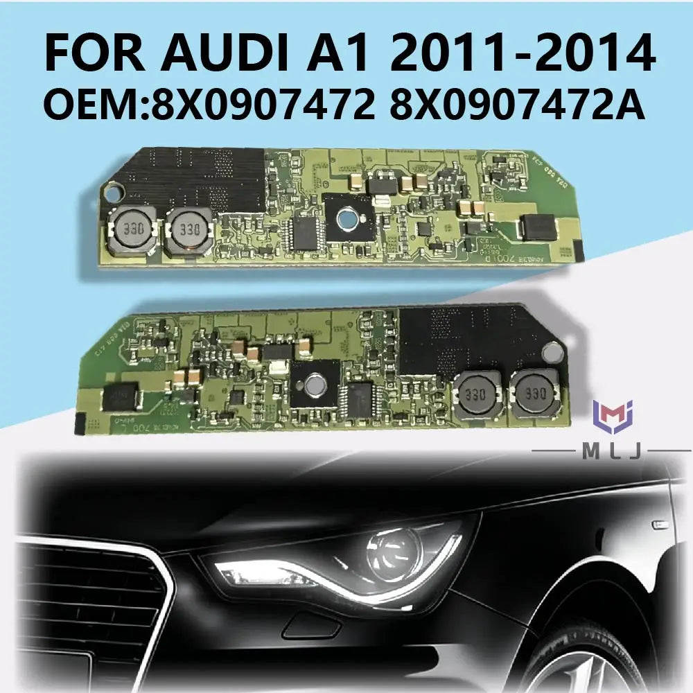 DRL 8X0907472 8X0907472A Headlight Day time Running Light Unit Module PCB Chip For Audi A1 2011-2014