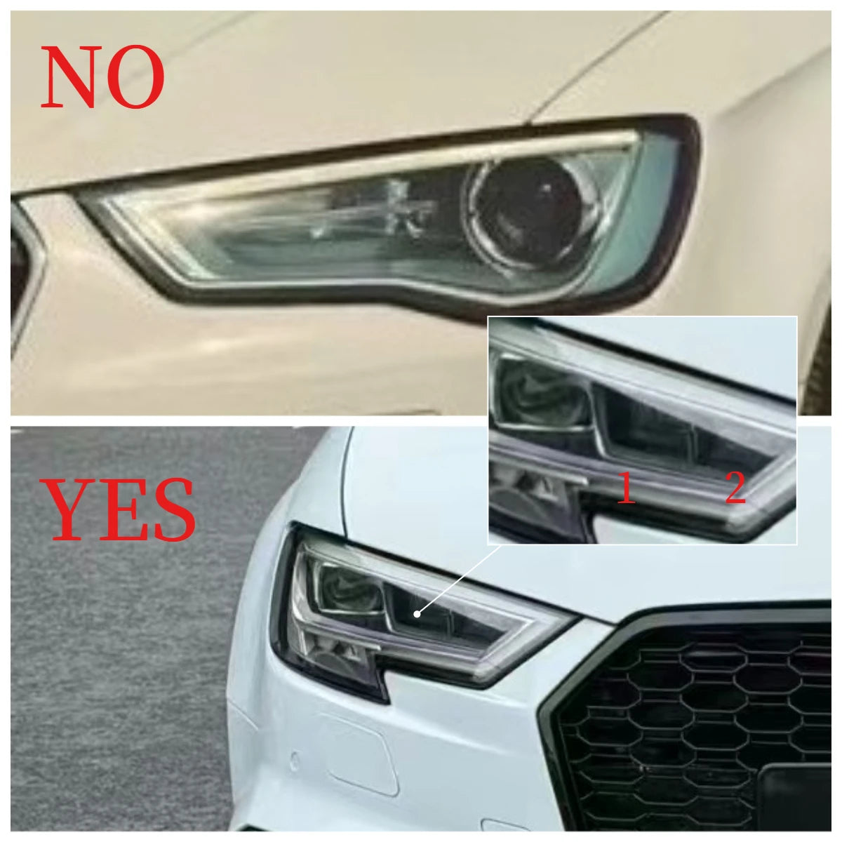 DRL Daytime Running Light Source Board 8V0998474A 8V0998473A For Audi A3 S3 2017-2020 LED Headlight