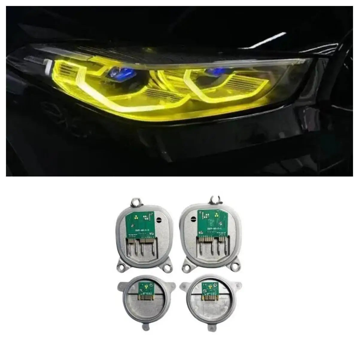 Angel Eye DRL Modules For BMW 8 Series M8 G14 G15 F91 F92 G16 840i M850i 2019 Blue Red Daytime Running Light