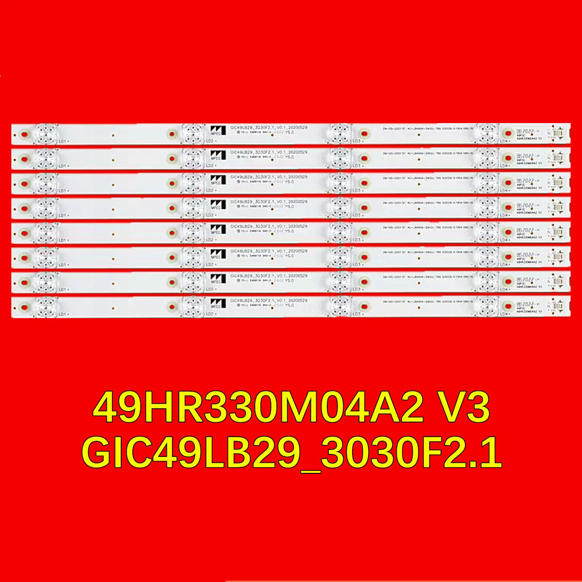 LED Backlight Strip for 49P3F L49P1-UD L49P2-UD 49UD6596 U49P6196 49A950 D49A620U B49A81S-UD 49P3C